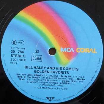 LP Bill Haley And His Comets: Golden Favorites