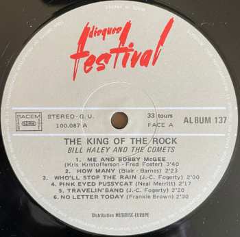2LP Bill Haley And His Comets: The King Of Rock