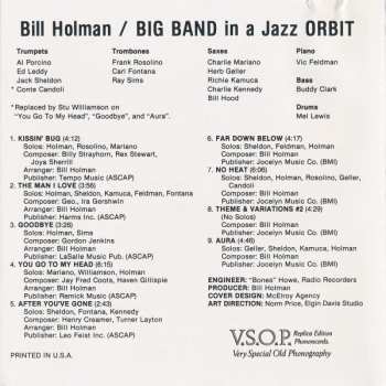 CD Bill Holman: In A Jazz Orbit