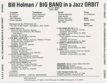 CD Bill Holman: In A Jazz Orbit