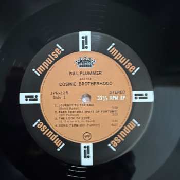 LP Bill Plummer & The Cosmic Brotherhood: Bill Plummer And The Cosmic Brotherhood