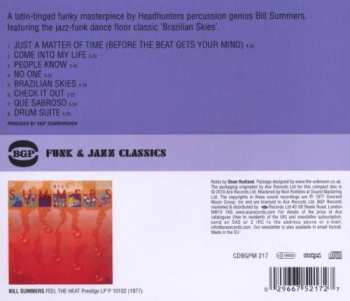 CD Bill Summers: Feel The Heat
