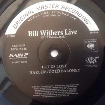 2LP Bill Withers: Bill Withers Live At Carnegie Hall LTD | NUM