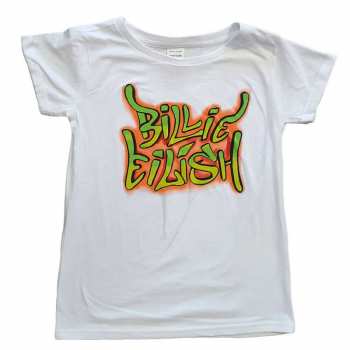 Merch Billie Eilish: Kinder Girls T-shirt Graffiti 
