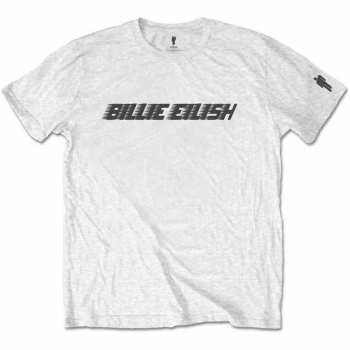 Merch Billie Eilish: Kinder T-shirt Black Racer Logo Billie Eilish 