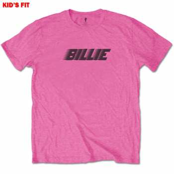 Merch Billie Eilish: Kinder T-shirt Racer Logo Billie Eilish & Blohsh 