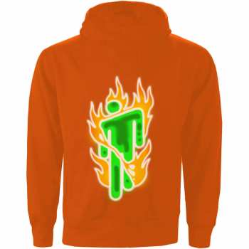 Merch Billie Eilish: Mikina Airbrush Flames Blohsh  M