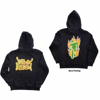 Merch Billie Eilish: Mikina Airbrush Flames Blohsh  L