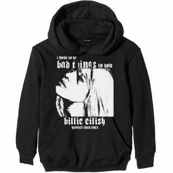 Merch Billie Eilish: Hoodie Bad Things