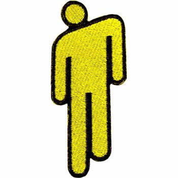 Merch Billie Eilish: Patch Blohsh Yellow