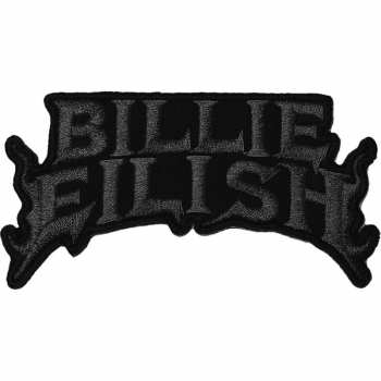 Merch Billie Eilish: Patch Flame Black