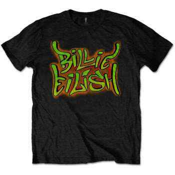 Merch Billie Eilish: T-shirt Graffiti 