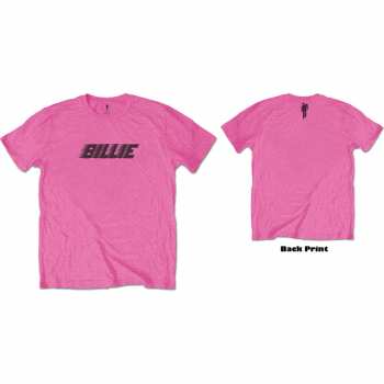 Merch Billie Eilish: Tričko Racer Logo Billie Eilish & Blohsh  S