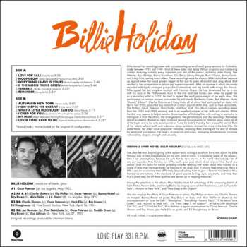 LP Billie Holiday: Billie Holiday