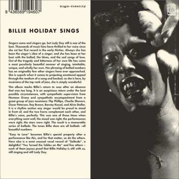 CD Billie Holiday: Billie Holiday Sings