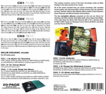 3CD Billie Holiday: Essential Original Albums DLX | DIGI