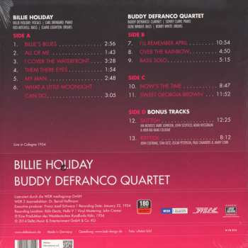 2LP Billie Holiday: Live In Cologne 1954