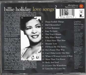 CD Billie Holiday: Love Songs 2