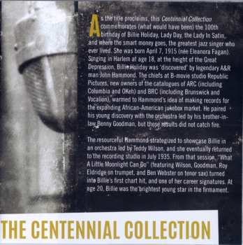 CD Billie Holiday: The Centennial Collection