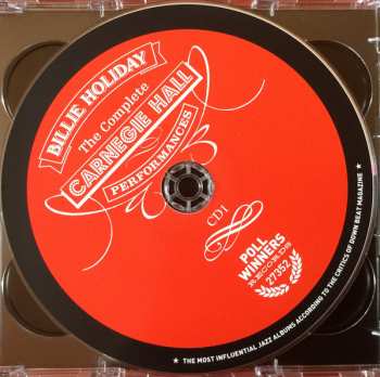 2CD Billie Holiday: The Complete Carnegie Hall Performances