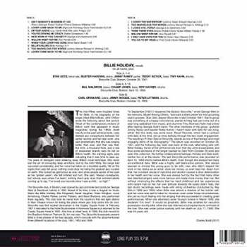 LP Billie Holiday: Billie Holiday At Storyville