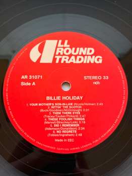 3LP/Doos Billie Holiday: The Lady Sings The Blues