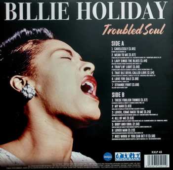 LP Billie Holiday: Troubled Soul