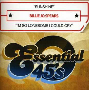CD Billie Jo Spears: Sunshine / I'm So Lonesome I Could Cry