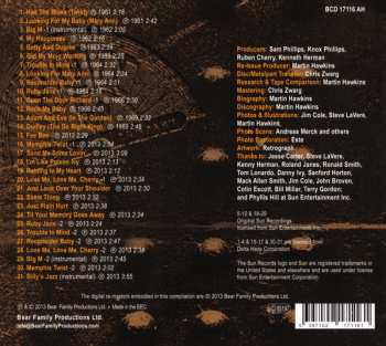 CD Billy Adams: Rock Me Baby - The Sun Years, Plus (the Sun, Home Of The Blues, And Pixie Singles, And The Unissued Sessions) DIGI