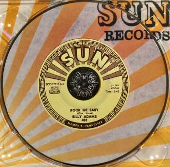 CD Billy Adams: Rock Me Baby - The Sun Years, Plus (the Sun, Home Of The Blues, And Pixie Singles, And The Unissued Sessions) DIGI