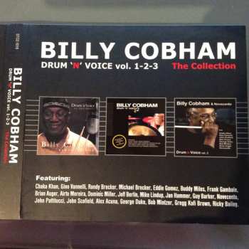 3CD Billy Cobham: Drum 'N' Voice Vol.1-2-3  The Collection 