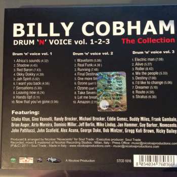3CD Billy Cobham: Drum 'N' Voice Vol.1-2-3  The Collection 