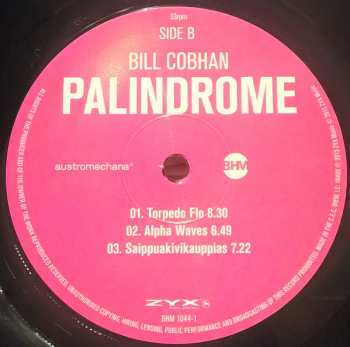LP/CD Billy Cobham: Palindrome