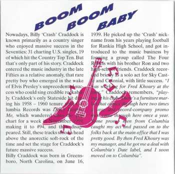 CD Billy 'Crash' Craddock: Boom Boom Baby