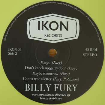EP Billy Fury: Maybe Tomorrow CLR