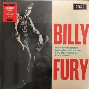 Album Billy Fury: Wondrous Place