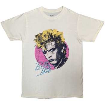Merch Billy Idol: T-shirt Circle Illustration