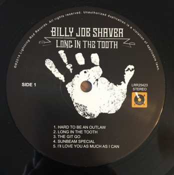 LP Billy Joe Shaver: Long In The Tooth