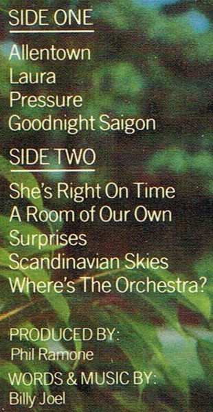 LP Billy Joel: The Nylon Curtain