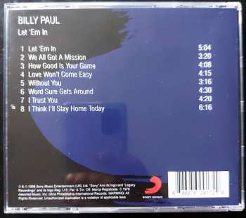 CD Billy Paul: Let 'Em In