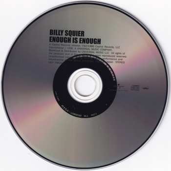 CD Billy Squier: Enough Is Enough = イナフ・イズ・イナフ LTD