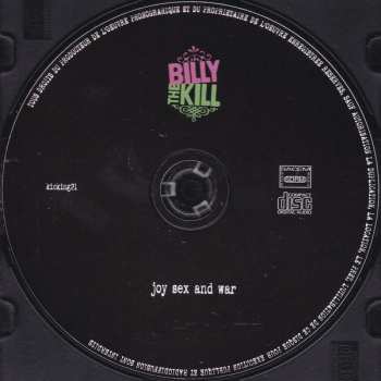 CD Billy The Kill: Joy Sex And War