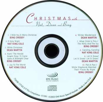 CD Bing Crosby: Christmas With Nat, Dean And Bing