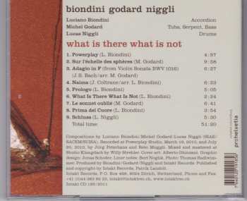 CD Luciano Biondini: What Is There What Is Not