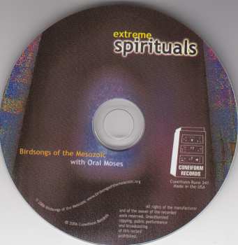 CD Birdsongs Of The Mesozoic: Extreme Spirituals