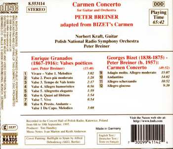 CD Georges Bizet: Carmen Concerto - For Guitar And Orchestra