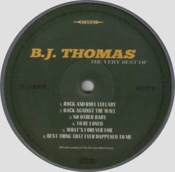 LP B.j. Thomas: The Very Best Of LTD | CLR