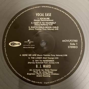 LP B.J. Ward: Vocal Ease LTD | NUM | CLR