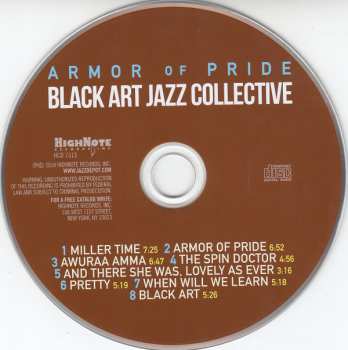 CD Black Art Jazz Collective: Armor Of Pride