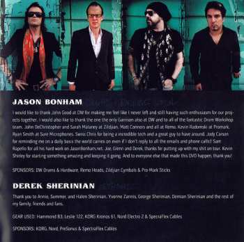 2CD Black Country Communion: Live Over Europe
